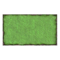 Green Textured Card with Border Business Card Template