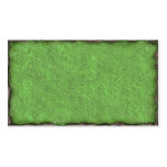 Green Textured Card with Border Business Card Template
