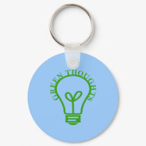 Green Thoughts keychains
