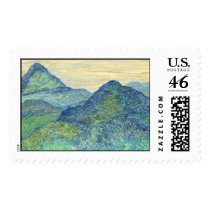 Green Tibet postage