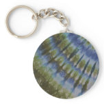 Green Tie Dye Key Chain keychains