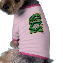 green tiki mak pet clothing