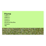Green Tile business cards