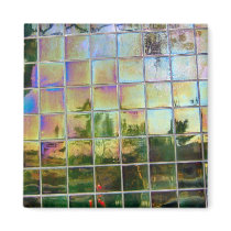 green tiles magnets