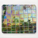 green tiles mousepads