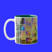 green tiles mugs