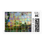green tiles postage
