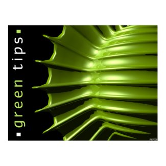 Green Tips print