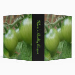 Green Tomatoes Custom Recipe Binder