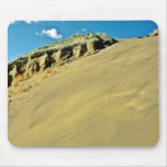 Green-Topped Rock Near Sand-Dune Mouse Pad