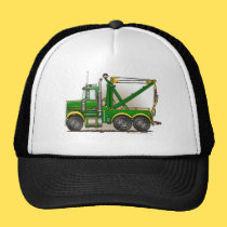 Green Tow Truck Wrecker Hats hats