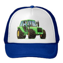 Green Tractor Mesh Hat