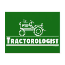 Green Tractor Ologist Postcards