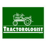 Green Tractor Ologist Postcards