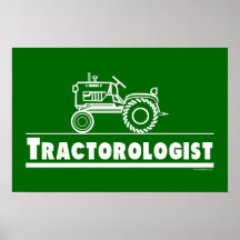 Green Tractor Ologist Print