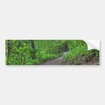 Green Trail Bumper Stickers
