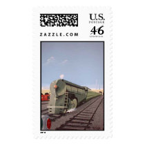 green train postage
