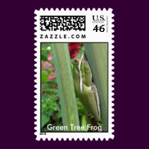 Green Tree Frog Postage postage by naturegirl7 Green Tree Frog Postage postage
