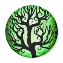 Green tree magnets