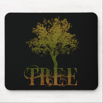 Green Tree mousepads