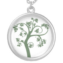 Green Tree Necklace necklaces
