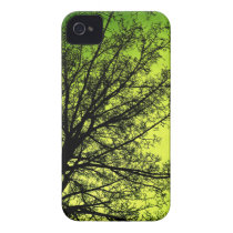 Green Tree Silhouette iPhone 4 4s case casemate cases
