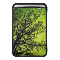 Green Tree Silhouette Macbook Air sleeve ipad sleeves