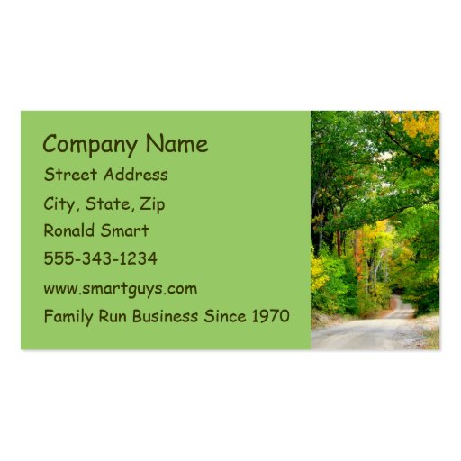 Green Trees Business Card