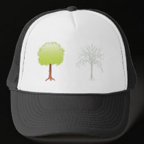 green trees hats