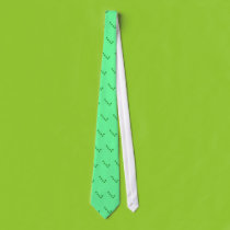 Green Triangles Tie ties
