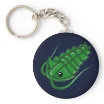 Green Trilobite keychains