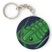 Green Trilobite keychains