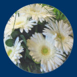 Green trim Gerbera Sticker stickers