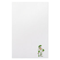 Green trojan stationery