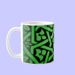Green Tunisian Mug mugs
