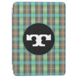 Green Turquoise Organge Plaids iPad Air Cover