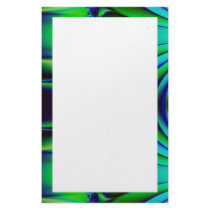 green turquoise stationery by DonnaGrayson green turquoise stationery