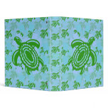 Green Turtle 1" Art Binder