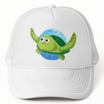 Green Turtle Hat