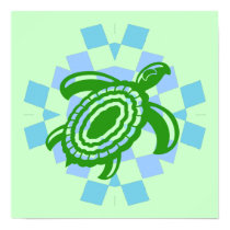 Green Turtle Posters