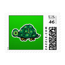 Green Turtle Stamp