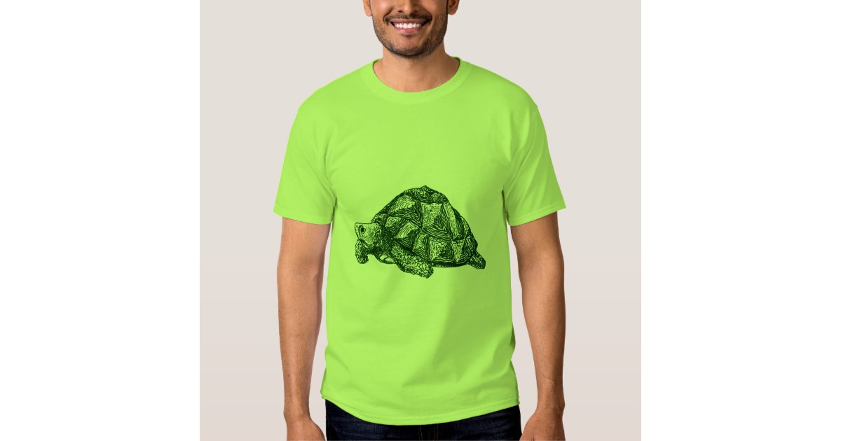 Green Turtle T-Shirt | Zazzle