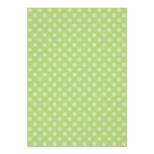 Green Umbrella Baby Shower Invitations