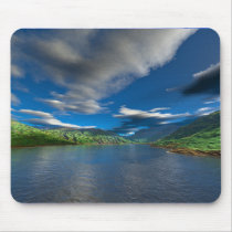 Green Valley Current mousepads by KiDAcE Green Valley Current mousepads