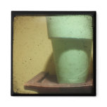Green Vase on Shelf magnets