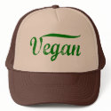 Green Vegan Hat
