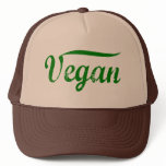 Green Vegan Hat