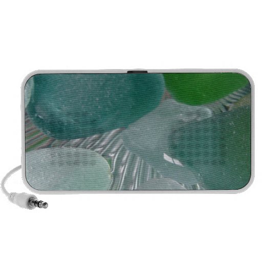 Green Vibrations Green Sea Glass Mp3 Speakers