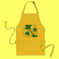Green Vines Apron aprons