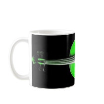 Green Violin / Viola Mug